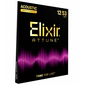 Elixir Attune Acoustic Phosphor Bronze 21052 Medium 12-53